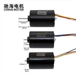 36mm vysokorychlostní DC bezkomutátorový motor 3650 s dlouhou životností