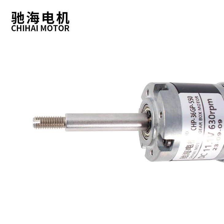 Planetary Gear Motors M3 Thread The Shaft